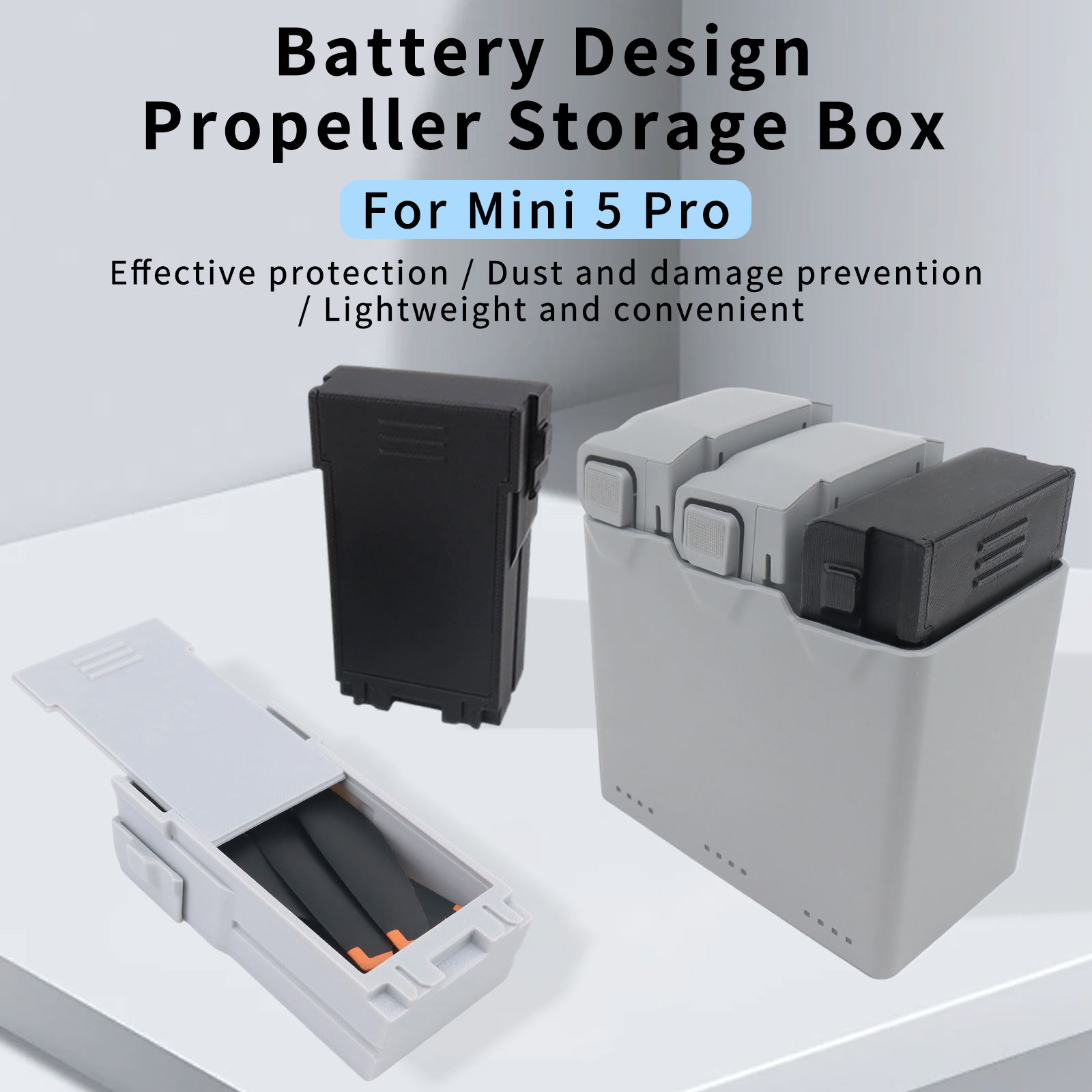 for DJI Mini 5 Pro Propeller S - Drone Camera Case 리뷰 및 가격