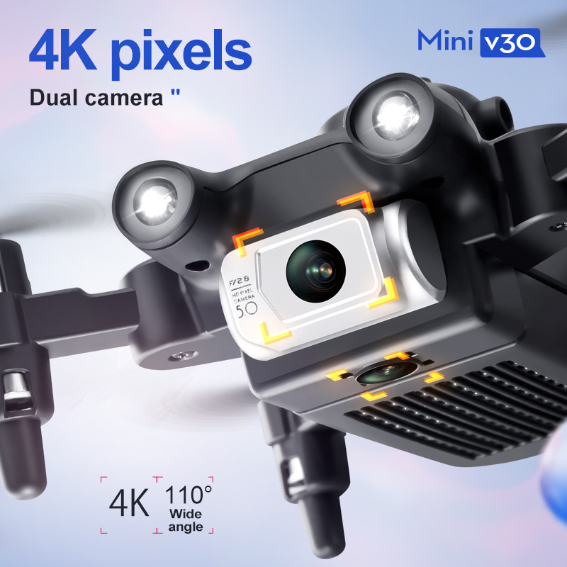 Mini V30 WiFi FPV Drone With 4 - Drone Camera Lens 리뷰 및 가격