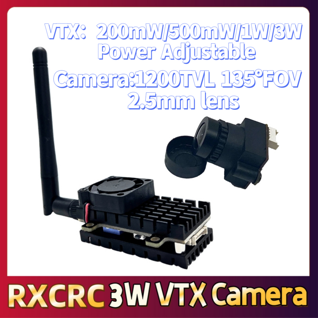 RXCRC 5.8G 3W Video VTX transm - Drone Camera Lens 리뷰 및 가격