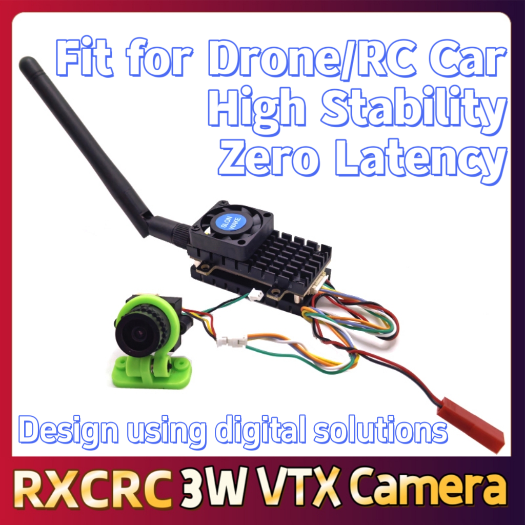 RXCRC 5.8G 3W Video VTX transm - Drone Camera Lens 리뷰 및 가격