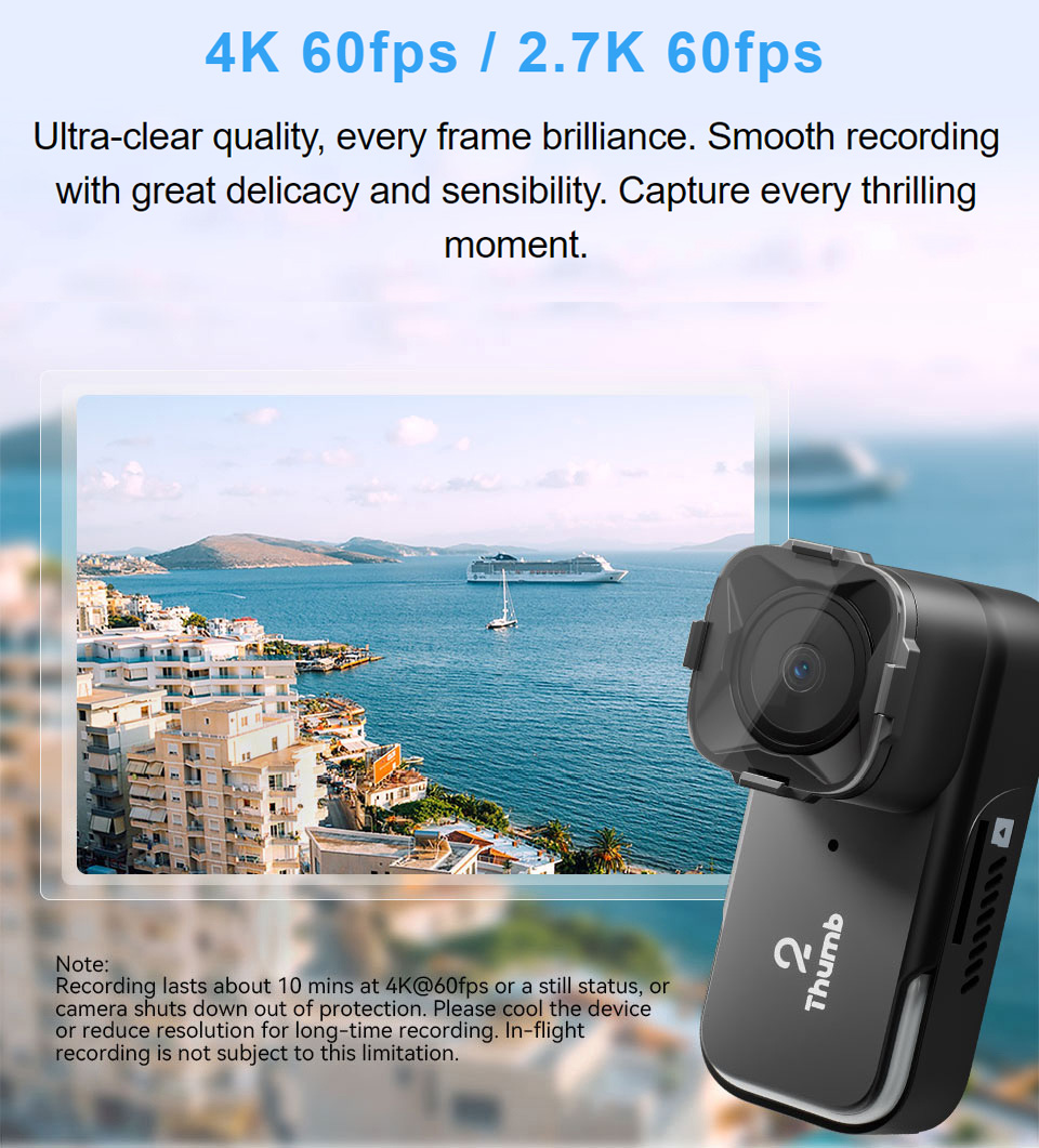 New Version RunCam Thumb 2 4K  - Drone Camera 4K 리뷰 및 가격