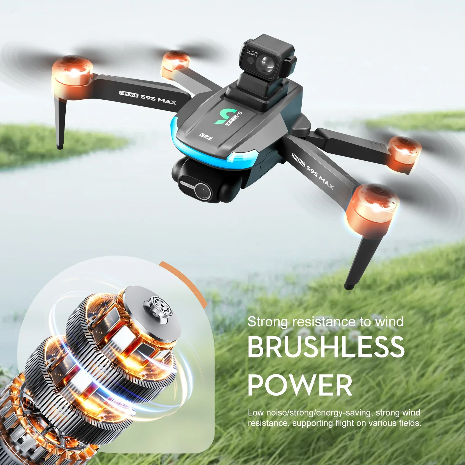 NEW S9S MAX MINI Drone 4K 2-Ax - Drone Camera Lens 리뷰 및 가격