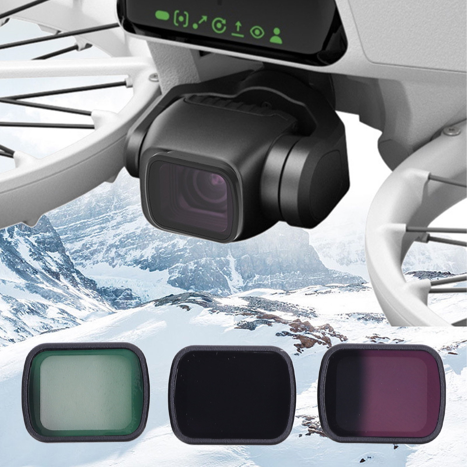 3 in 1 ND Filters Set ND Filte - Drone Camera Vlog 리뷰 및 가격