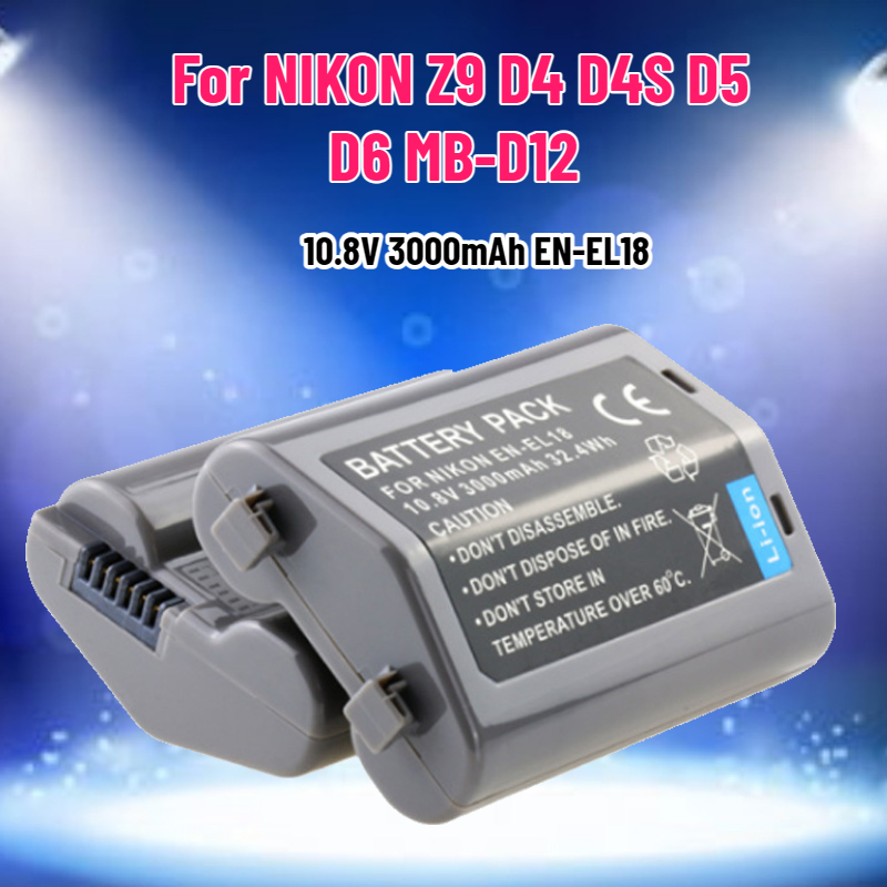 10.8V 3000mAh EN-EL18 EN-EL18A - Drone Camera Action 리뷰 및 가격