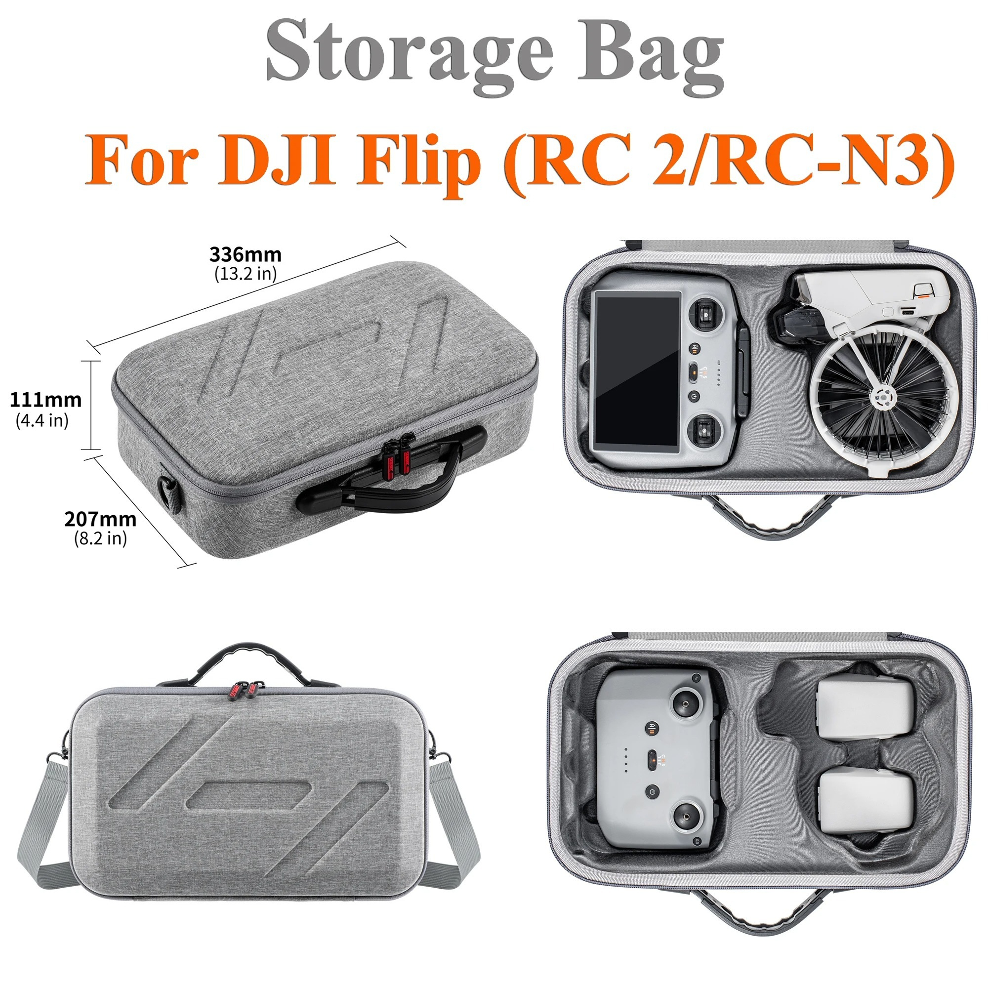 Carrying Case For DJI Flip All - Drone Camera Vlog 리뷰 및 가격