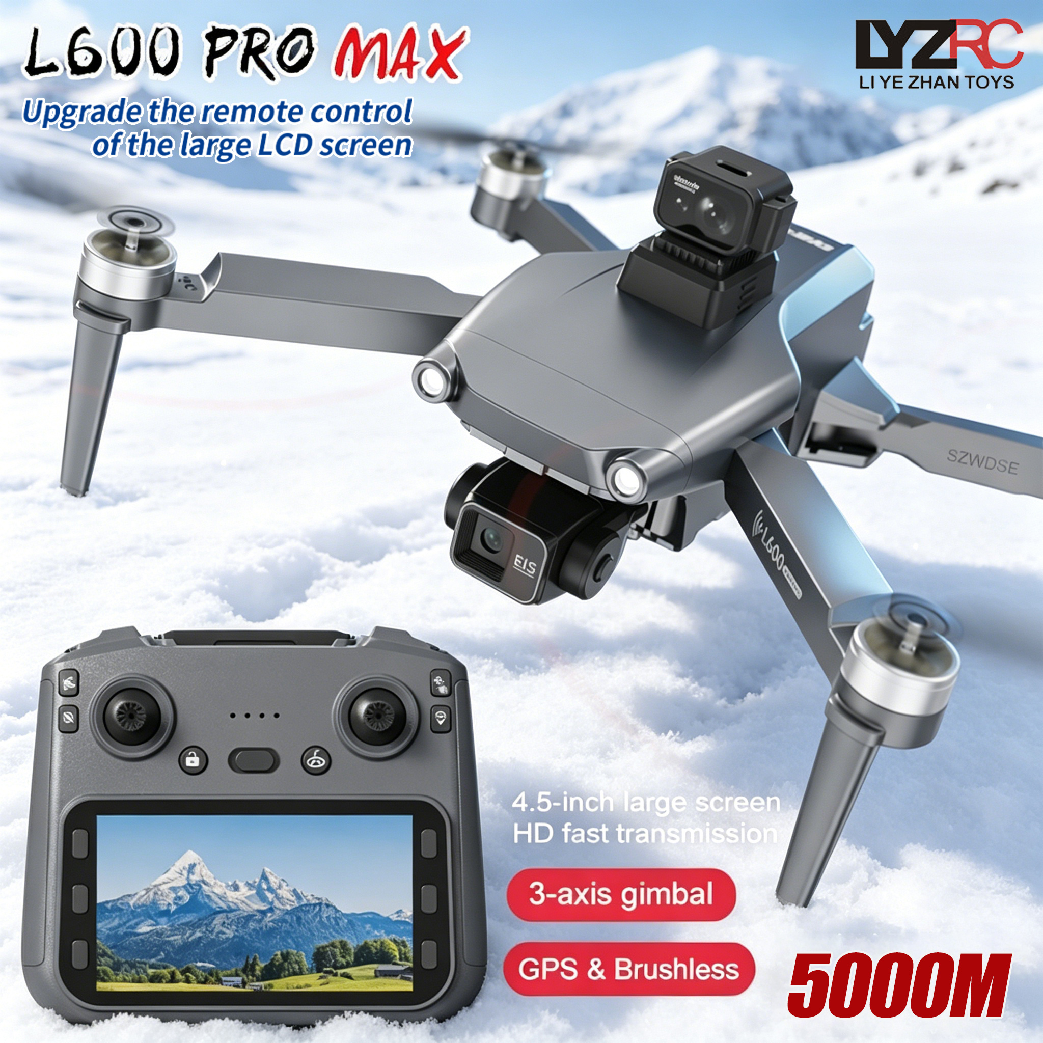 L600 MAX GPS Drone Professiona - Drone Camera Professional 리뷰 및 가격