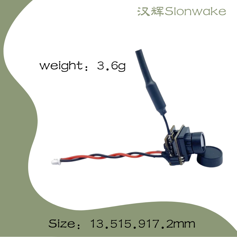 Slonwake 5.8G 48CH 25mW FPV VT - Drone Camera Wide Angle 리뷰 및 가격