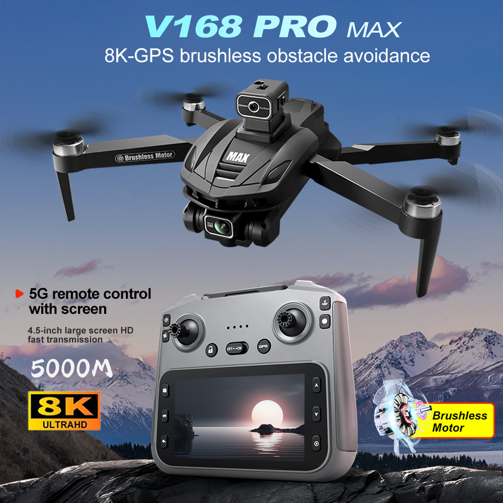 V168 PRO Max GPS Drone 8K Prof - Drone Camera Lens 리뷰 및 가격