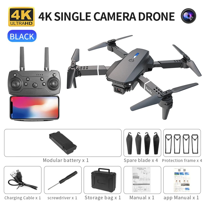 E88 ProIntelligent Folding Dro - Drone Camera Lens 리뷰 및 가격