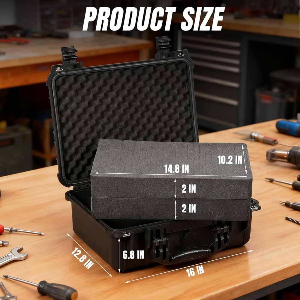 Portable 16x12.8x6.8 Weatherpr - Drone Camera Case 리뷰 및 가격