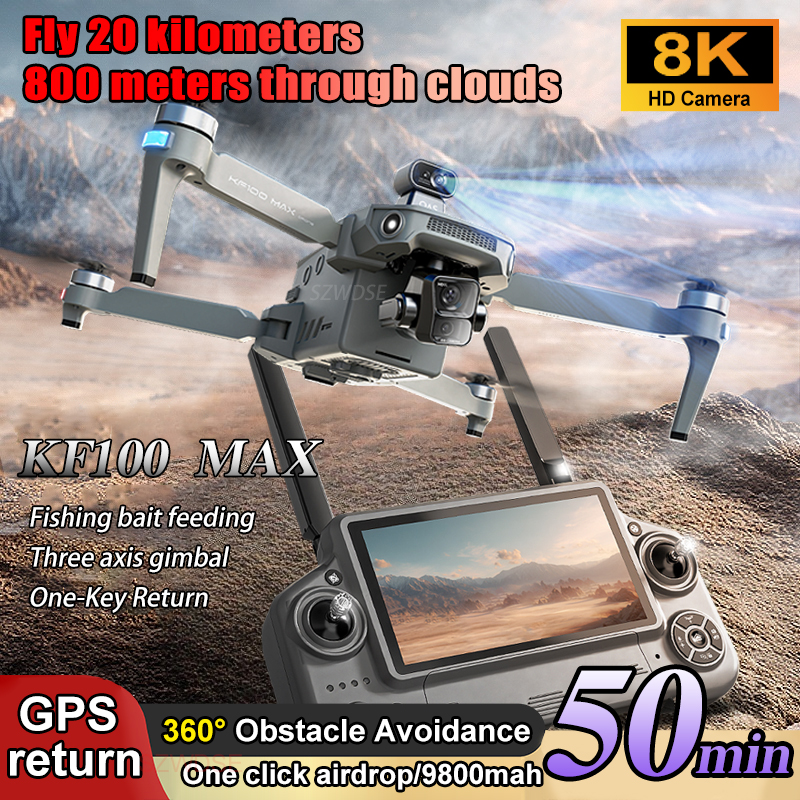 SJRC KF100 MAX 8K UHD Photo HD - Drone Camera Professional 리뷰 및 가격
