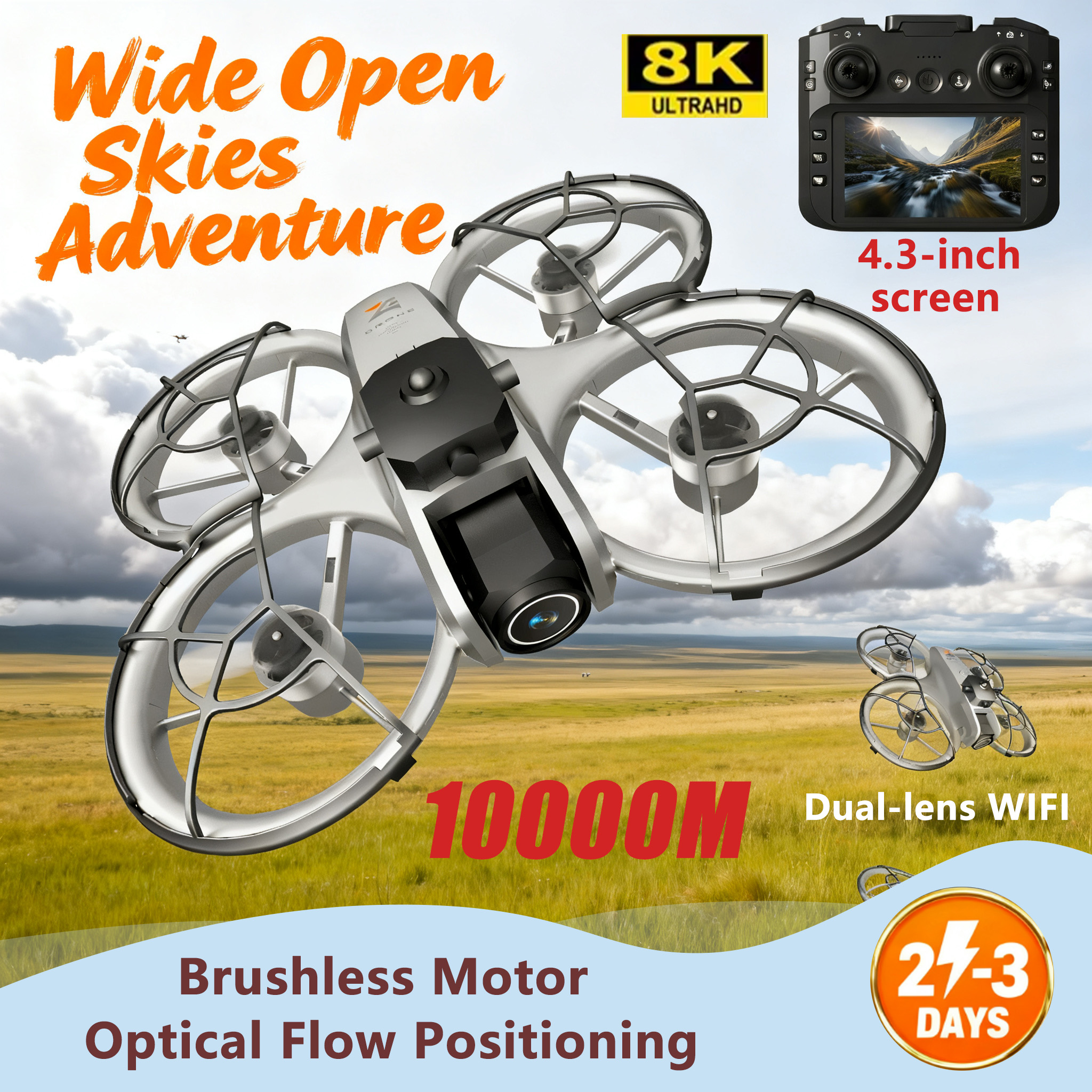 NEW Original Z4 Drone 8K WIFI  - Drone Camera Vlog 리뷰 및 가격