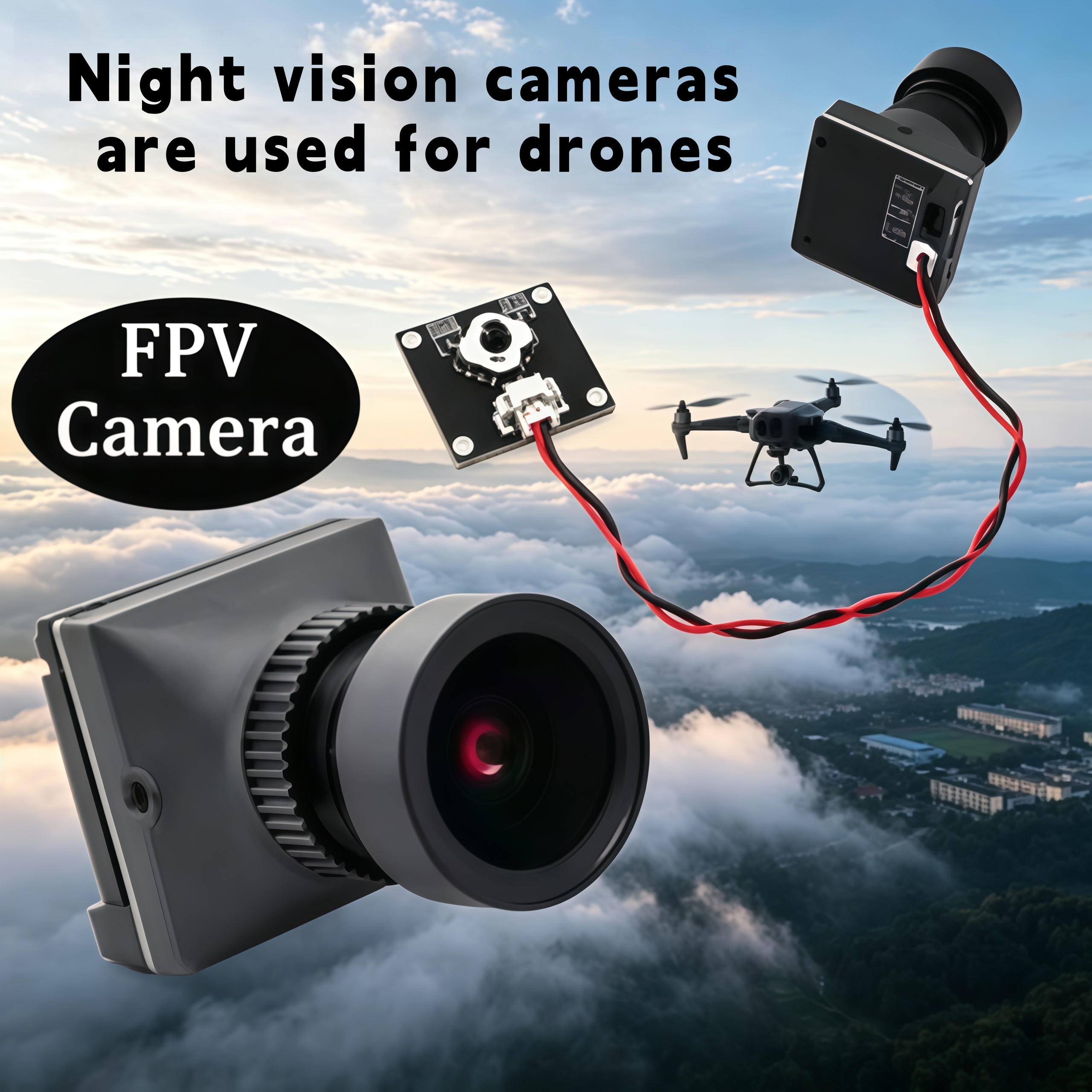 1500TVL HD CADDX Snail FPV Cam - Drone Camera Lens 리뷰 및 가격