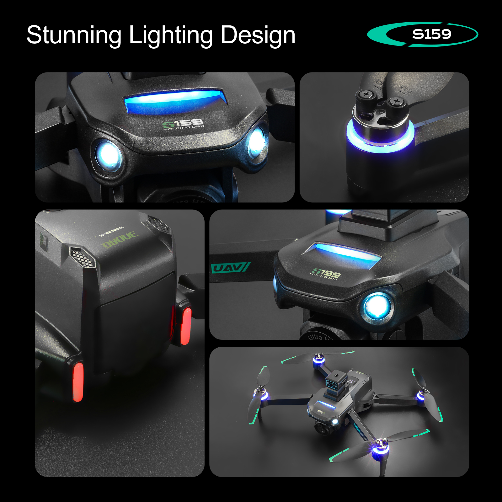 S159 GPS Drone 4K Profesional  - Drone Camera Mount 리뷰 및 가격