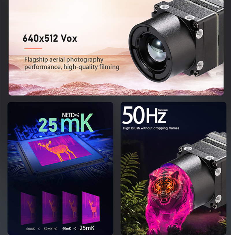 New Arrival 640x512 FPV Drone  - Drone Camera Thermal 리뷰 및 가격